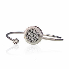 Aromatherapy Diffuser Bracelet-Flower of Life - Rainbow Life