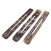 Incense Holders-White Washed Wood