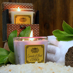 Soybean Jar Candles - Lavender and Basil