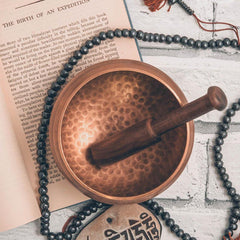 Hand Hammered Large Mountain Singing Bowl