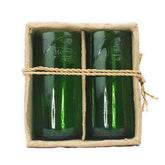 Tumbler Set-Upcycled Heineken Bottle