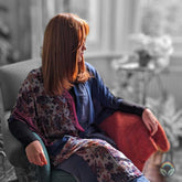 Vintage Silk Kimono - Peacock