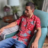 Vintage Silk Shirt - Short Sleeve - Bangalore