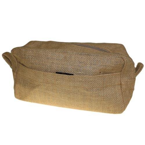 Jute Toiletry Bag - Natural - Rainbow Life