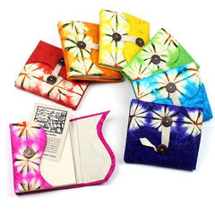 Lokta Paper Books-Tie Dye - Rainbow Life