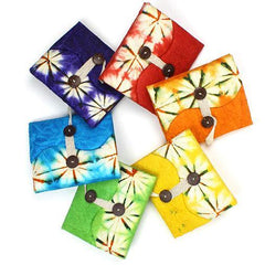 Lokta Paper Books-Tie Dye - Rainbow Life