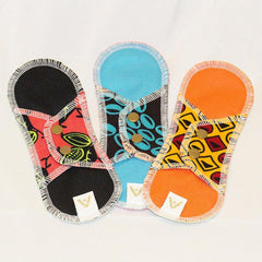 Reusable Sanitary Panty Liners - 3 pack