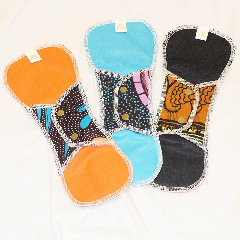 Reusable Sanitary Night Pads - 3 Pack