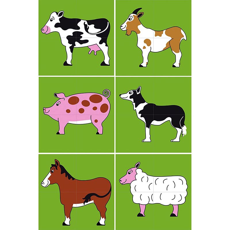 Block Puzzle - Farm Animals