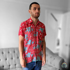 Vintage Silk Shirt - Short Sleeve - Bangalore