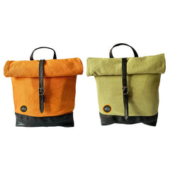 Organic Canvas and Inner Tube Rucksack/Backpack