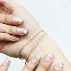 Missy Bracelet, Double Strand - Karen Hill Tribe Silver