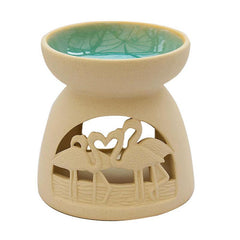 Oil Burner-Flamingo Cut Out Design