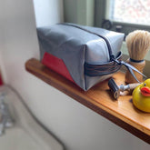 Upcycled Lorry Curtain Cube Bag