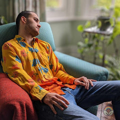 Vintage Silk Shirt - Long Sleeve - Chennai