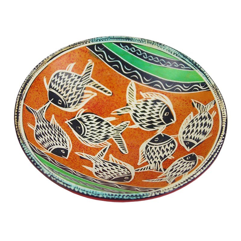 Kenyan Fish Soapstone Bowl-Various