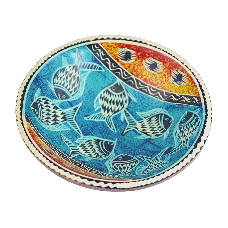 Kenyan Fish Soapstone Bowl-Various