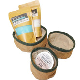 Natural Jute Basket Set-Charcoal