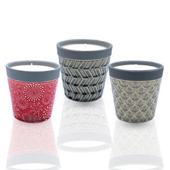 Reusable Ceramic Pot Soy Candles