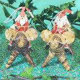 Santa Riding Elephant