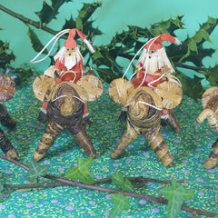 Santa Riding Elephant