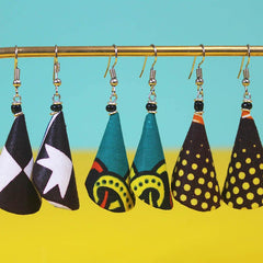 Upcycled Bottle Top Earrings, Multi-Pack, Style 1