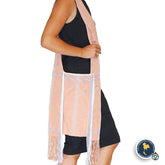 Karen Hilltribe Shoulder Bag, Peach