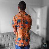 Vintage Silk Shirt - Short Sleeve - Kovalam