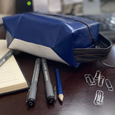 Upcycled Lorry Curtain Cube Bag - The Little Limbani