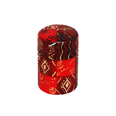 Hand Painted Large Pillar Candle, Liztoni