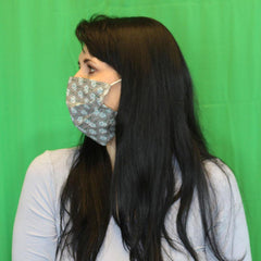 Hand Block Print Cotton 2 Layer Elastic