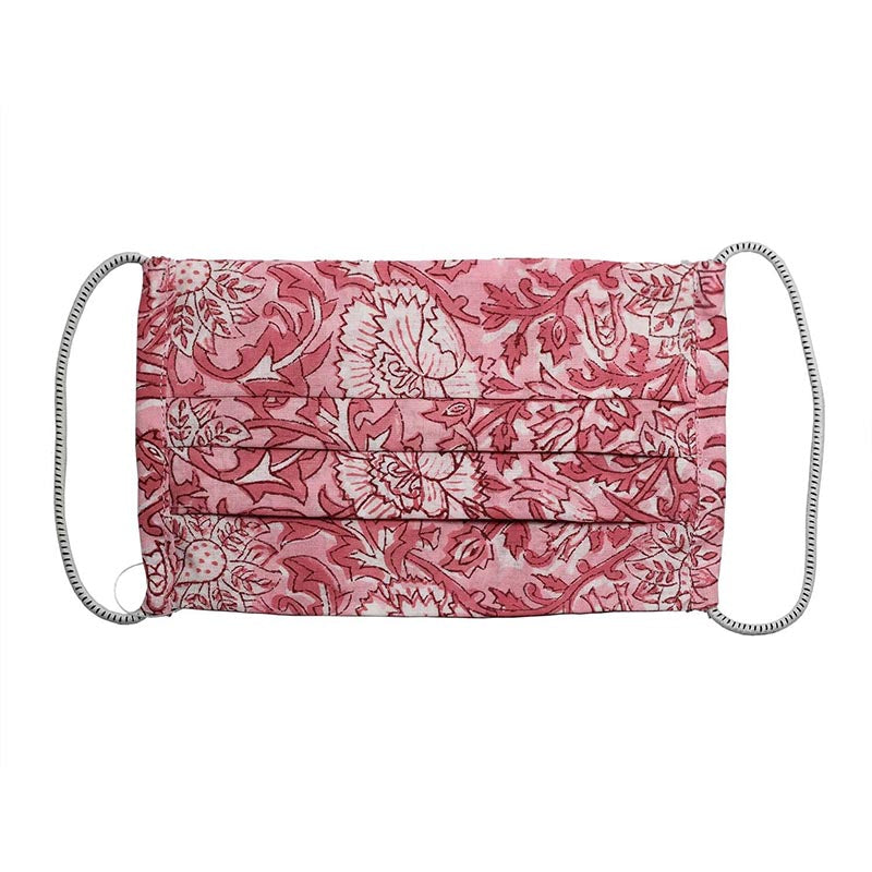 Hand Block Print Cotton 2 Layer Elastic