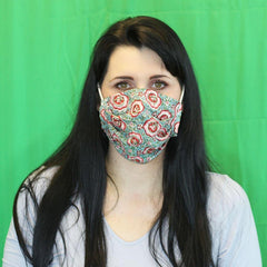 Hand Block Print Cotton 2 Layer Elastic