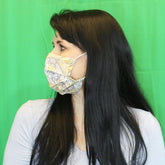 Hand Block Print Cotton 2 Layer Elastic