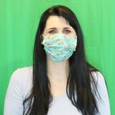 Hand Block Print Cotton 2 Layer Elastic