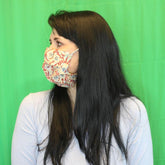 Hand Block Print Cotton 2 Layer Elastic