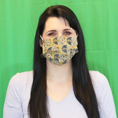 Hand Block Print Cotton 2 Layer Elastic