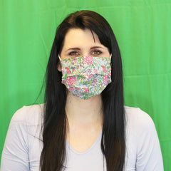 Hand Block Print Cotton 2 Layer Elastic