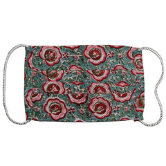 Hand Block Print Cotton 3 Layer Elastic