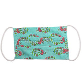 Hand Block Print Cotton 3 Layer Elastic