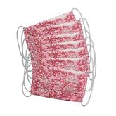 Hand Block Print Cotton 3 Layer Elastic