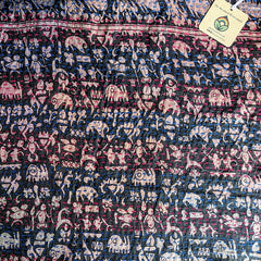 Vintage Silk Sari Patchwork Scarf