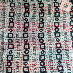 Vintage Silk Sari Patchwork Scarf