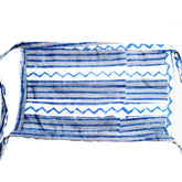 Hand Block Print Cotton 2 Layer Ties