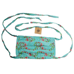 Hand Block Print Cotton 2 Layer Ties