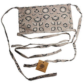 Hand Block Print Cotton 3 Layer Ties