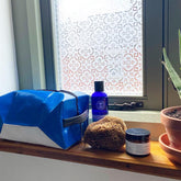 Upcycled Lorry Curtain Cube Bag - The Medium Limbani