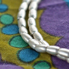 Missy Bracelet, Double Strand - Karen Hill Tribe Silver - Rainbow Life