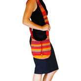 Nepal Shoulder Bag - Sunset Reds