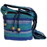Nepal Shoulder Bag - Blue Rivers - Rainbow Life